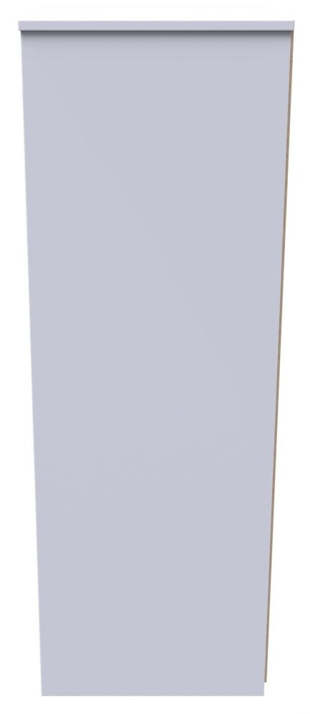 Las Vegas Chest - Narrow - 5 Drawer - White and Green