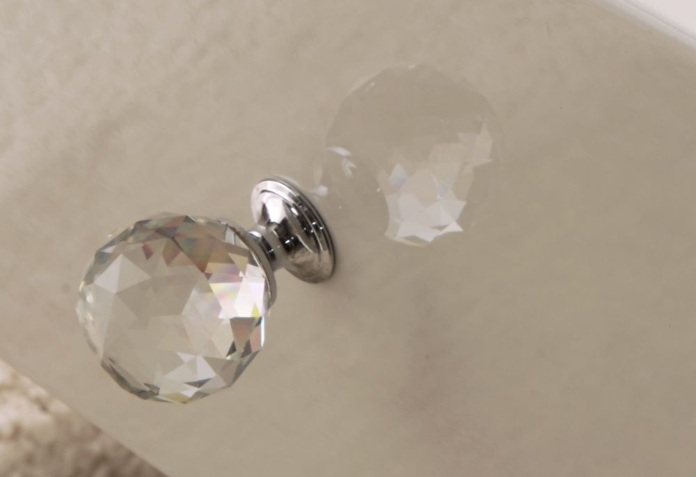 Lumiere Chest - Deep - 3 Drawer - Cashmere Gloss