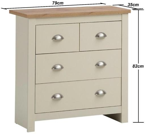 Lyman 4 Drawer Chest - Variant Available