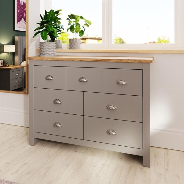 Lyman 7 Drawer Wide Chest - Variant Available