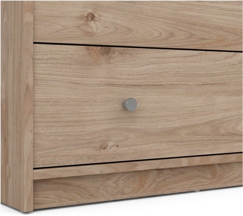 May Oak Effect 3 Drawer Small Chest
