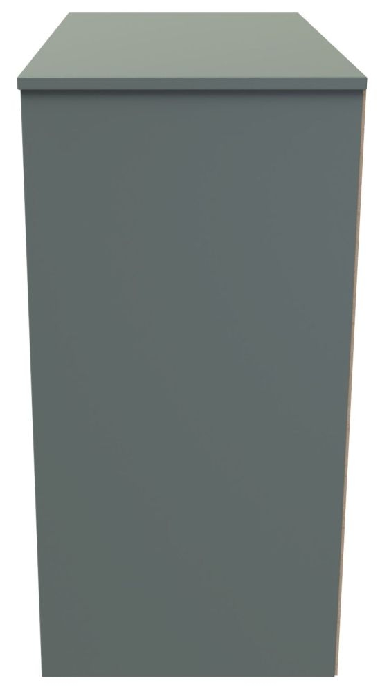 Nashville Chest - Deep - 3 Drawer - Green