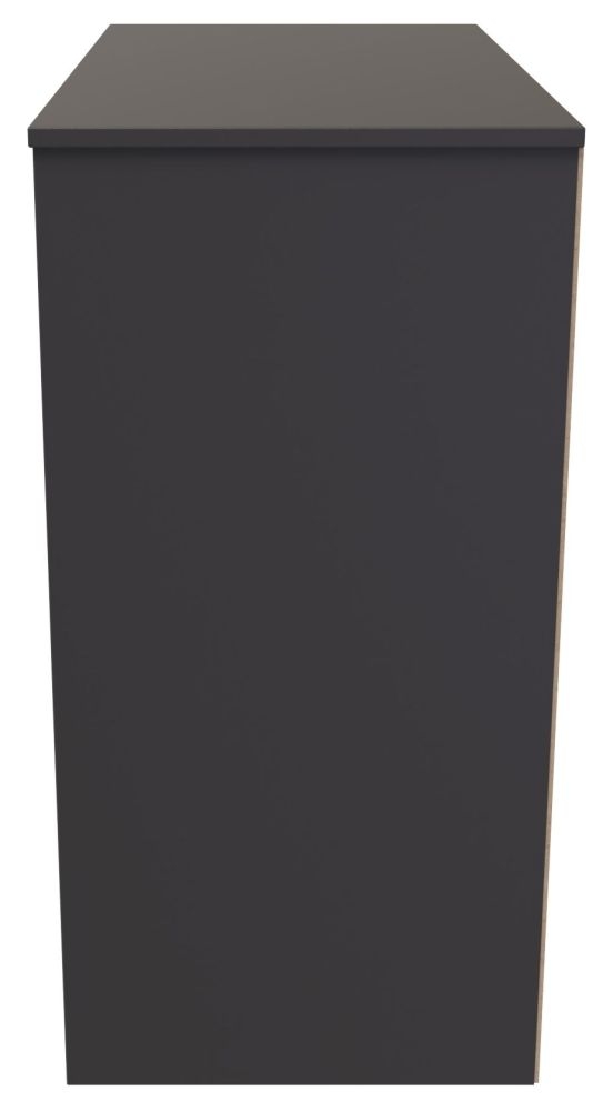 New York Chest - Deep - 3 Drawer - Graphite