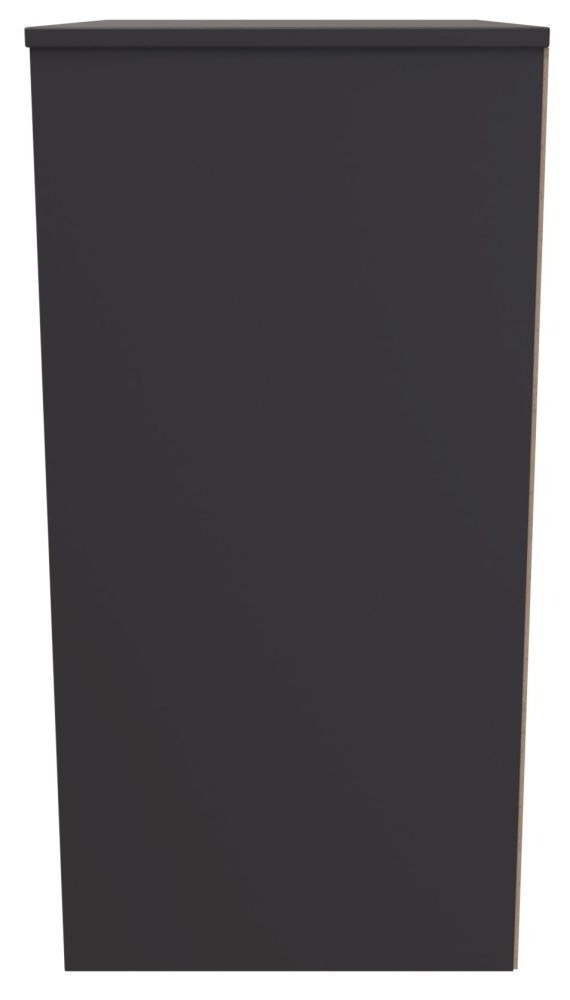 New York Chest - Deep Midi - 3 Drawer - Graphite