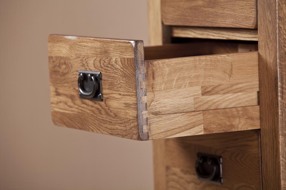Originals Rustic Oak 5 Drawer Chest