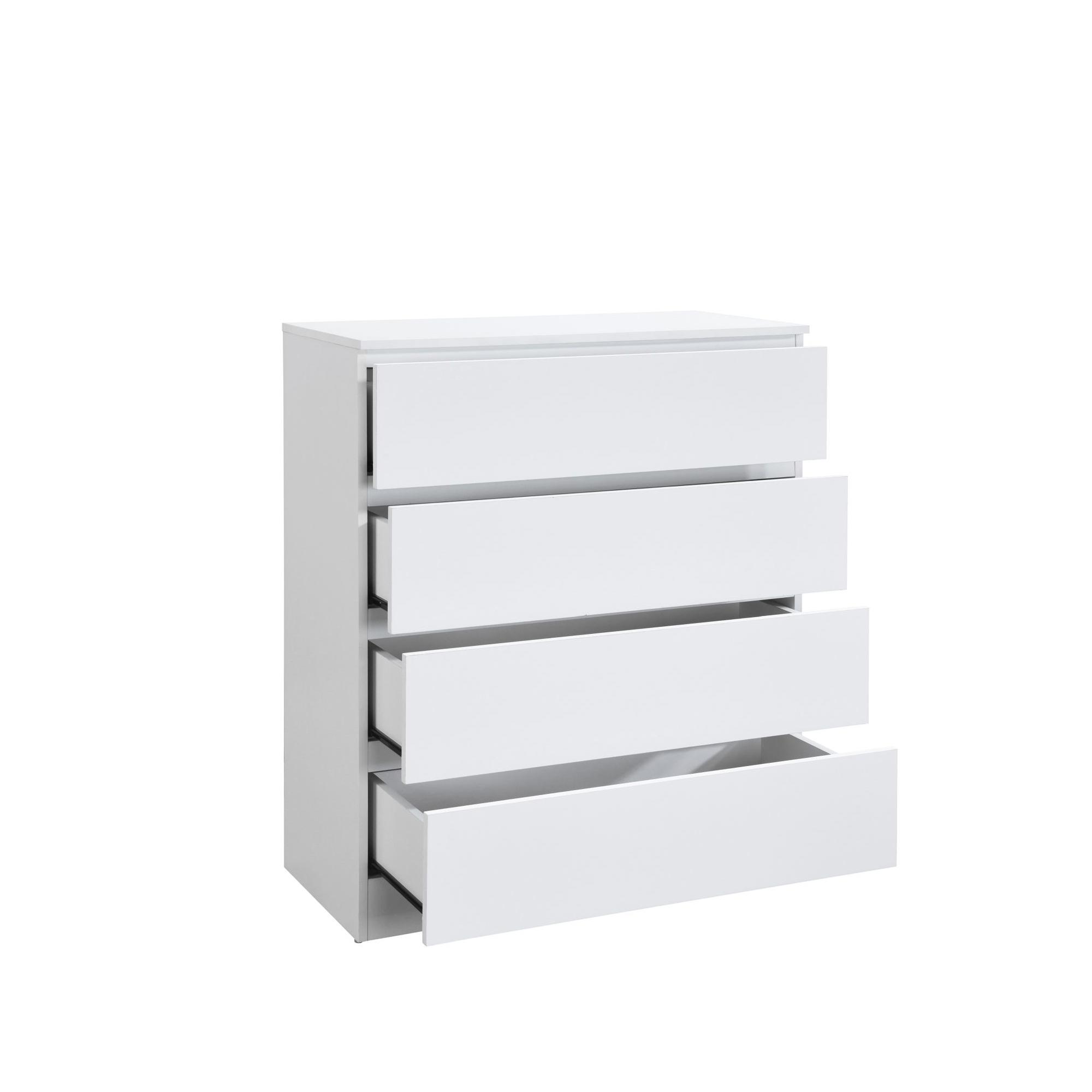 Oslo Chest - 4 Drawer - White