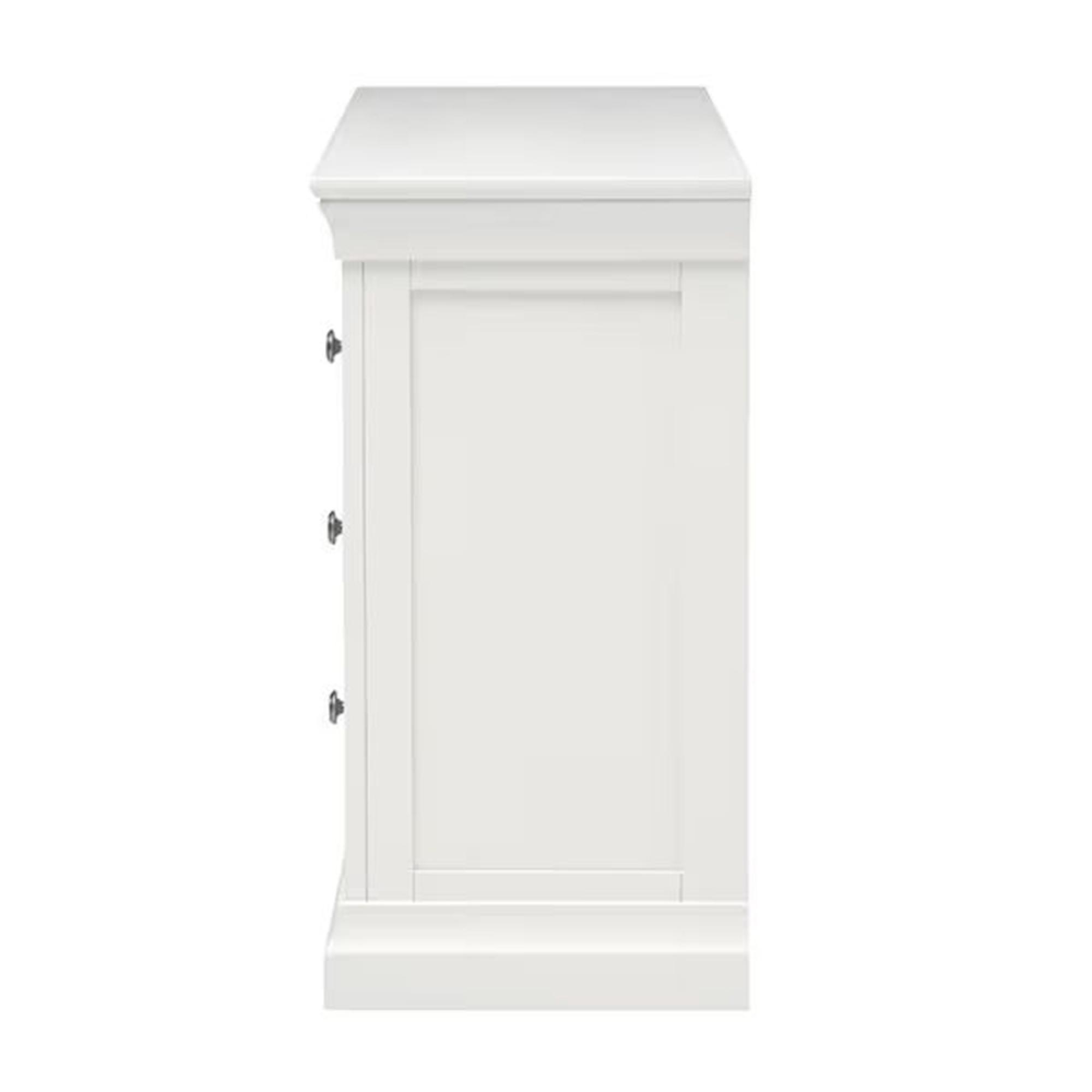 Paisley White Painted 3 Drawer Chest
