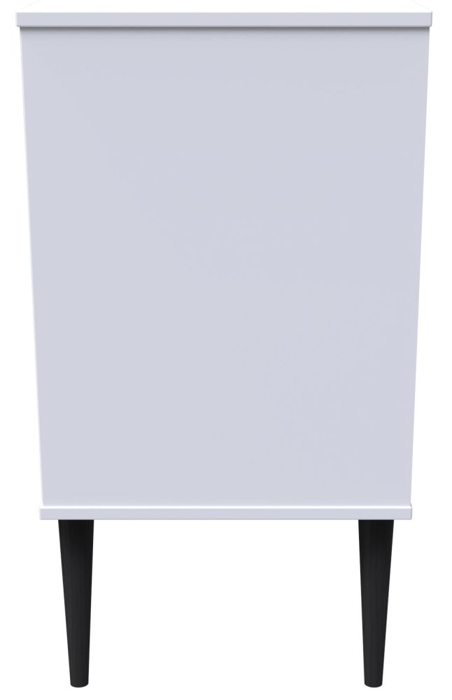 Pixel Chest - Midi - 3 Drawer - White