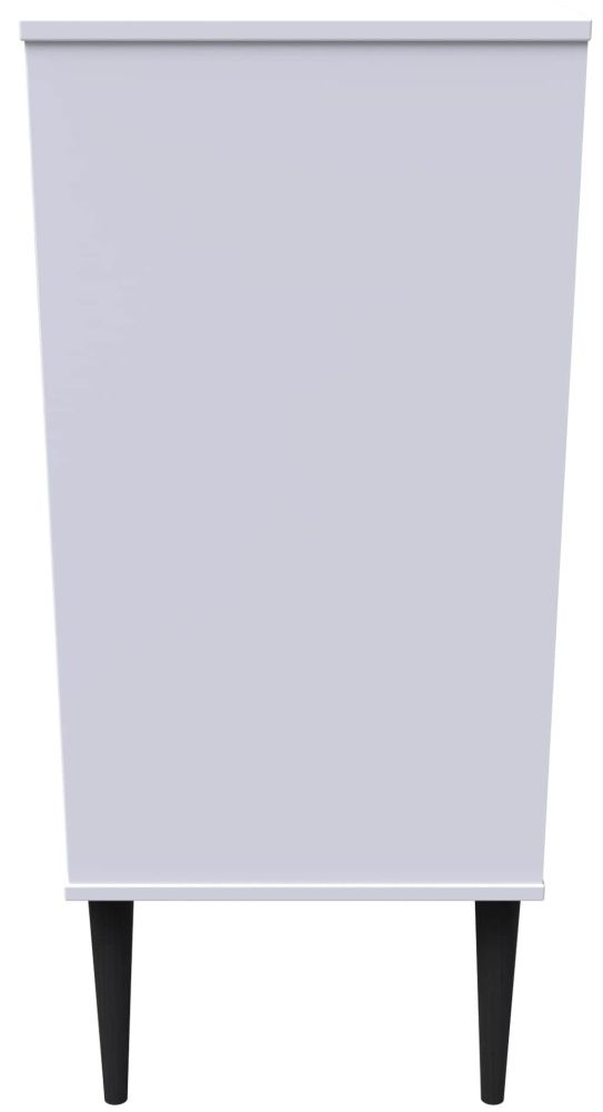 Pixel Chest - 4 Drawer - White