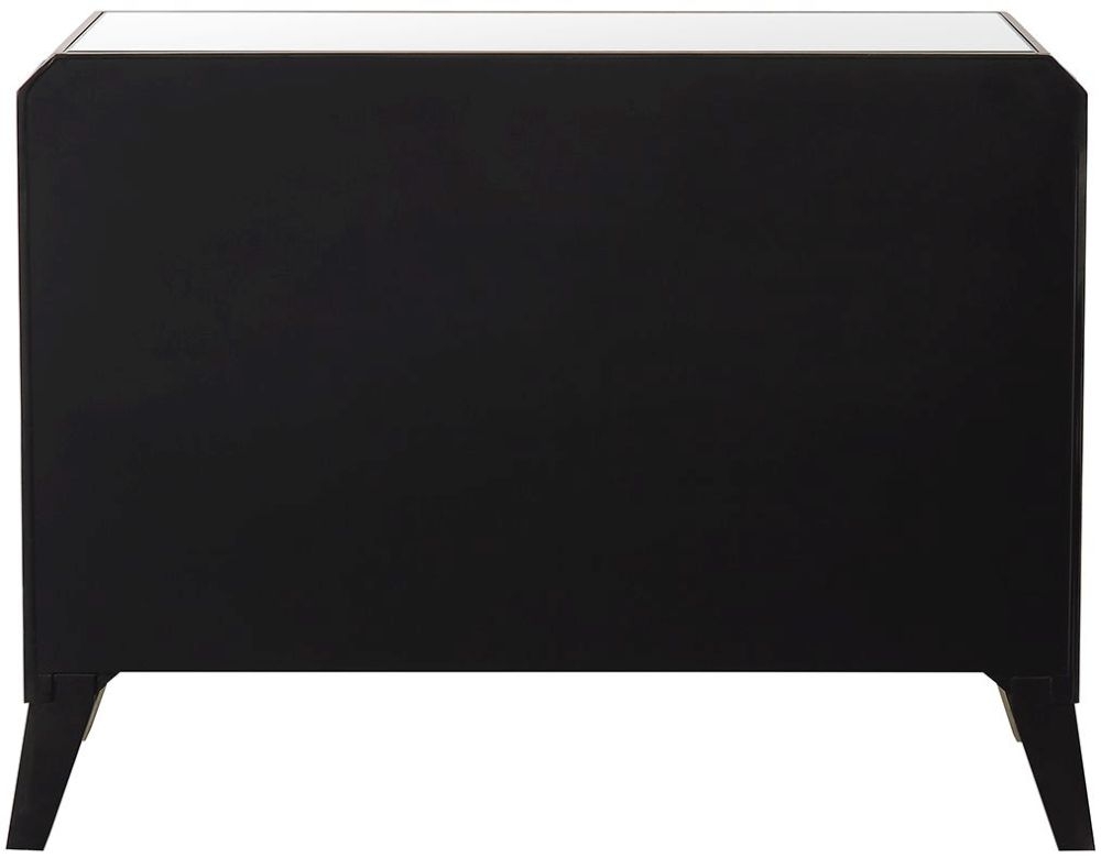 Pristina Chest - 3 Drawer - Champagne Mirrored