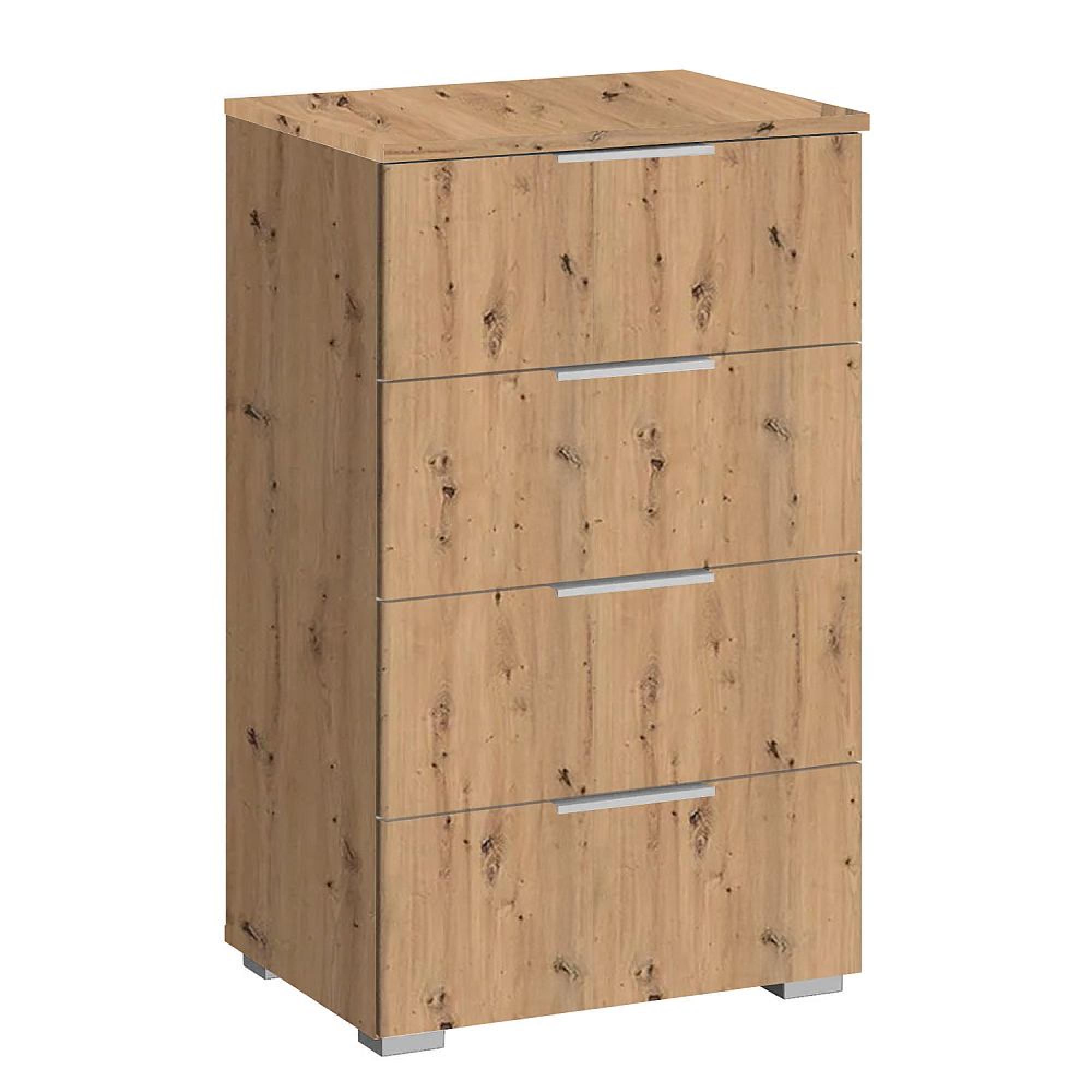 Rauch Alabama 4 Drawer Narrow Chest - Artisan Oak