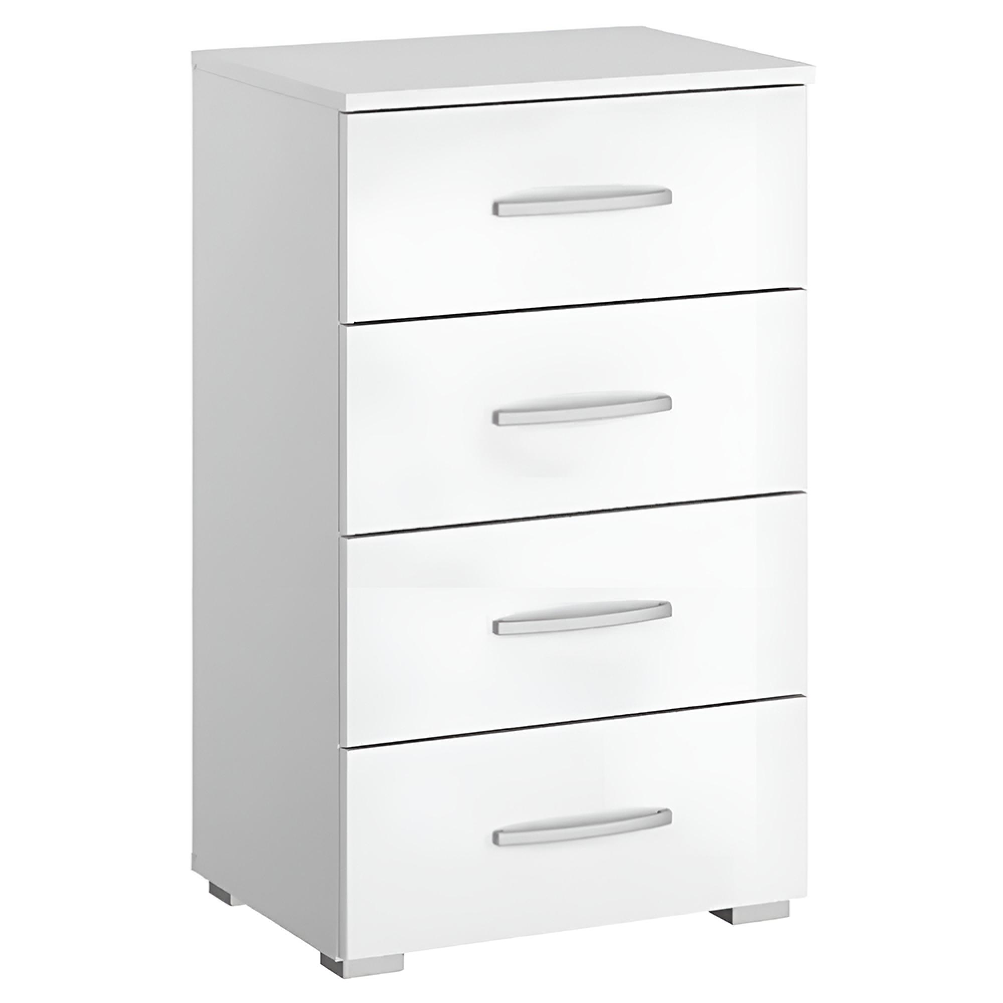 Rauch Alegro 4 Drawer Narrow Chest - Alpine White