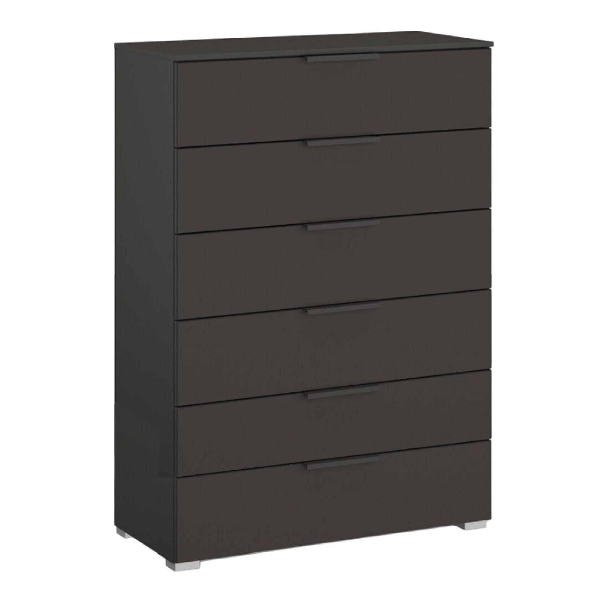 Skat Meridian Chest - 6 Drawer - Graphite