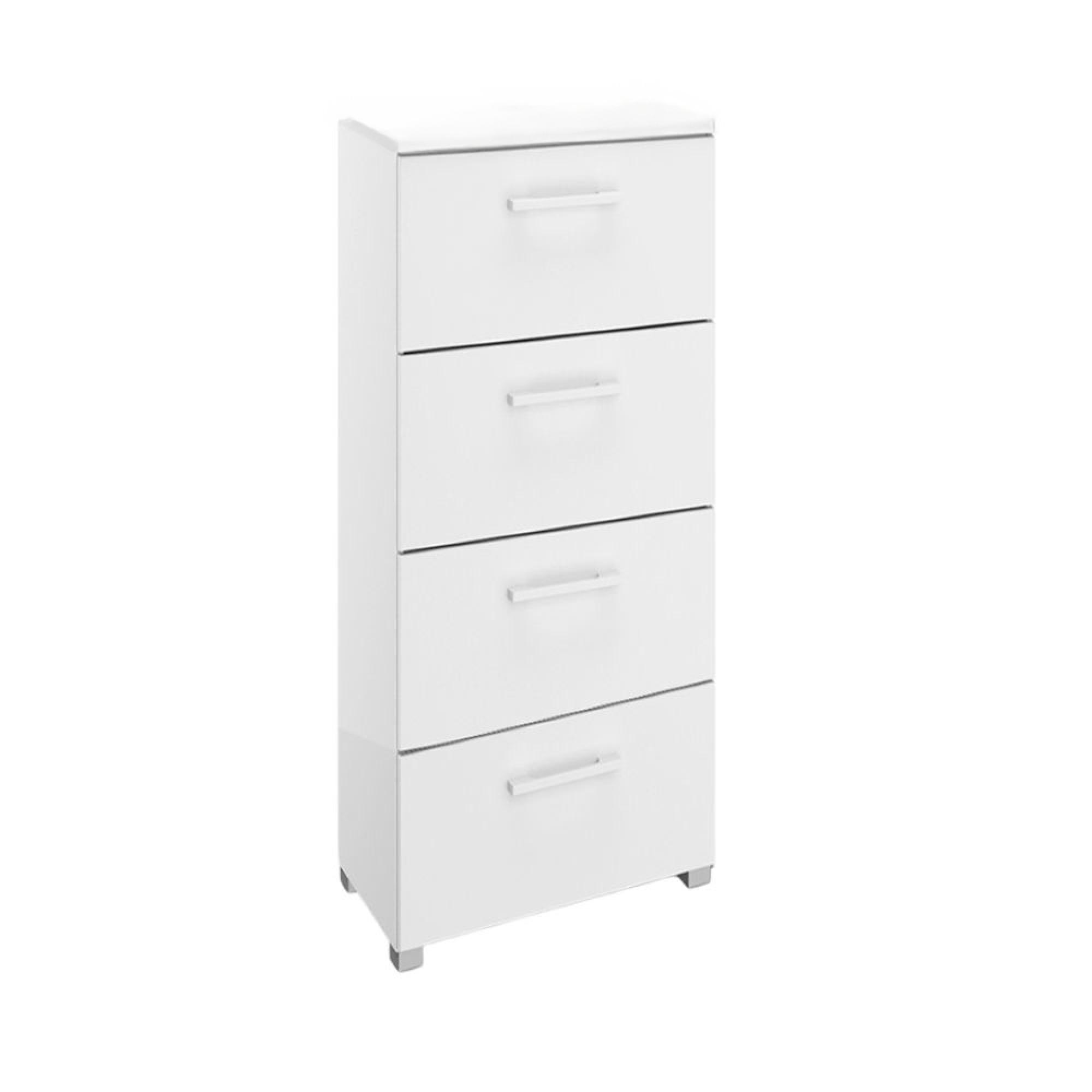 Rauch Skat Pure 4 Drawer Narrow Chest - Alpine White