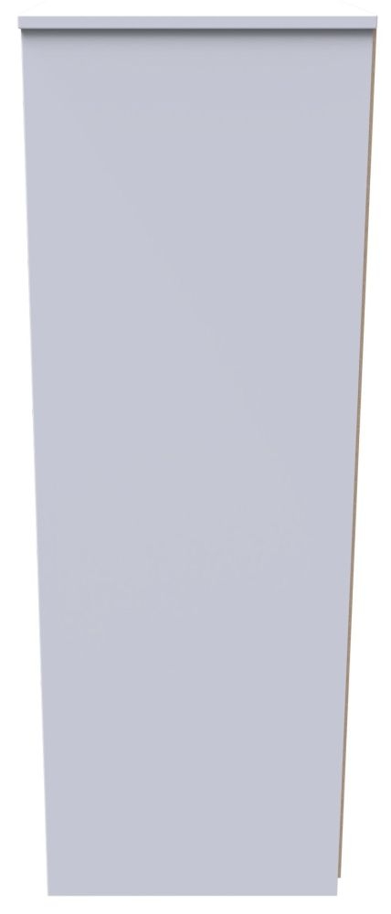 San Jose Chest - Narrow - 5 Drawer - White