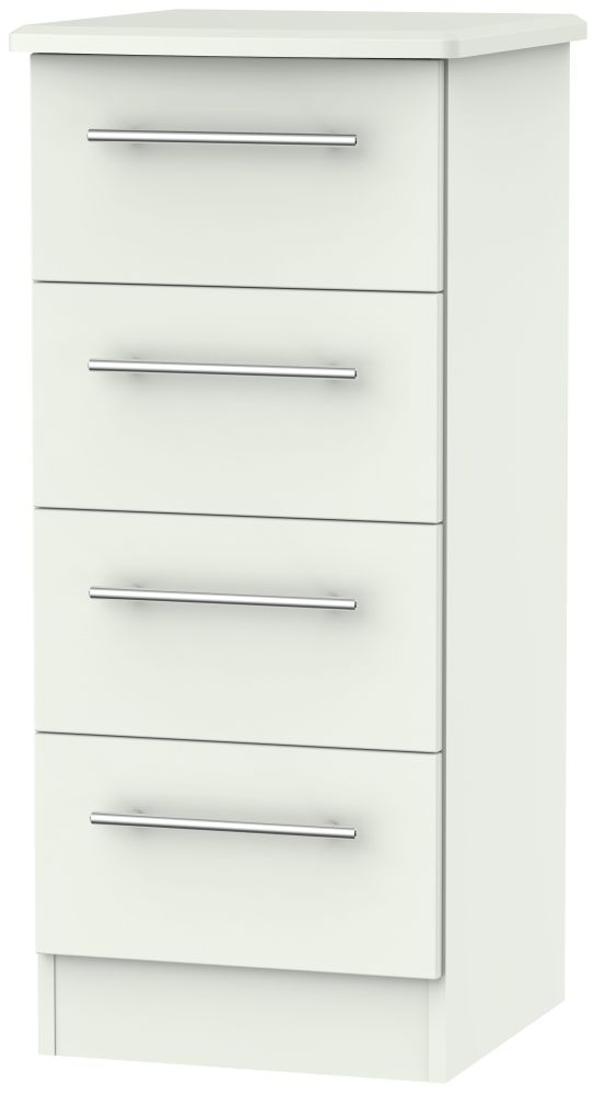 Sherwood Porcelain 4 Drawer Narrow Chest