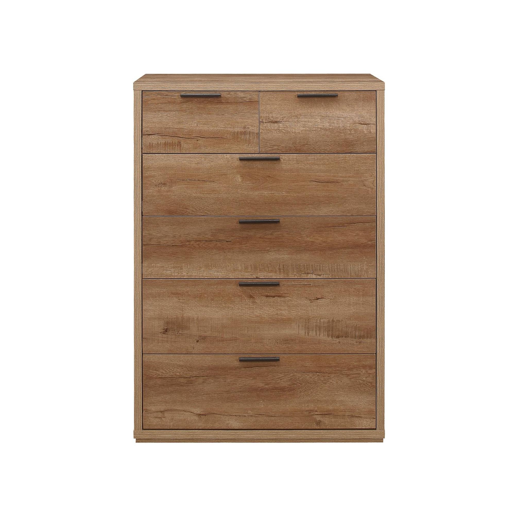 Stockwell Chest - 4+2 Drawer - Rustic Oak