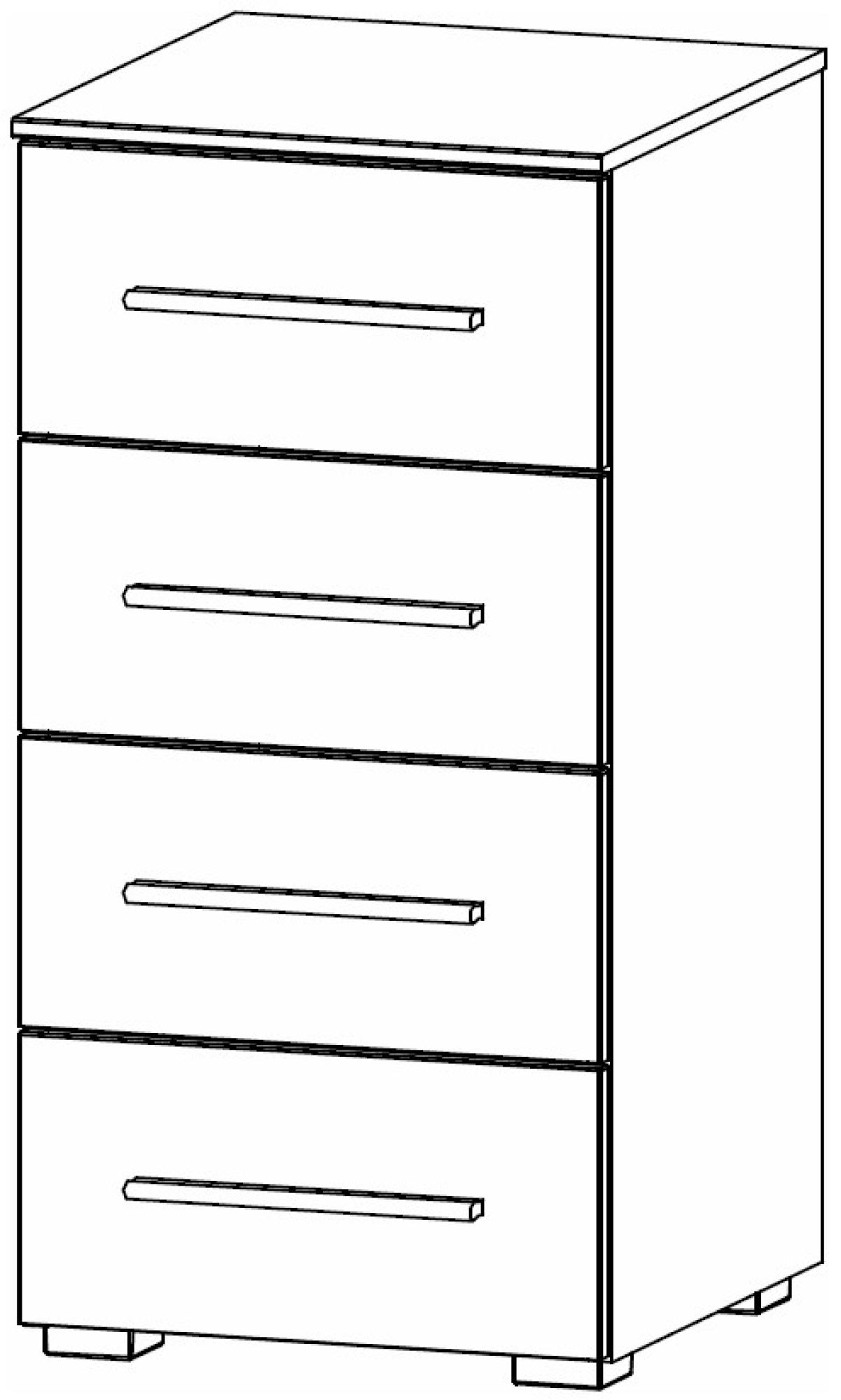 67QD : 4 Drawer Chest