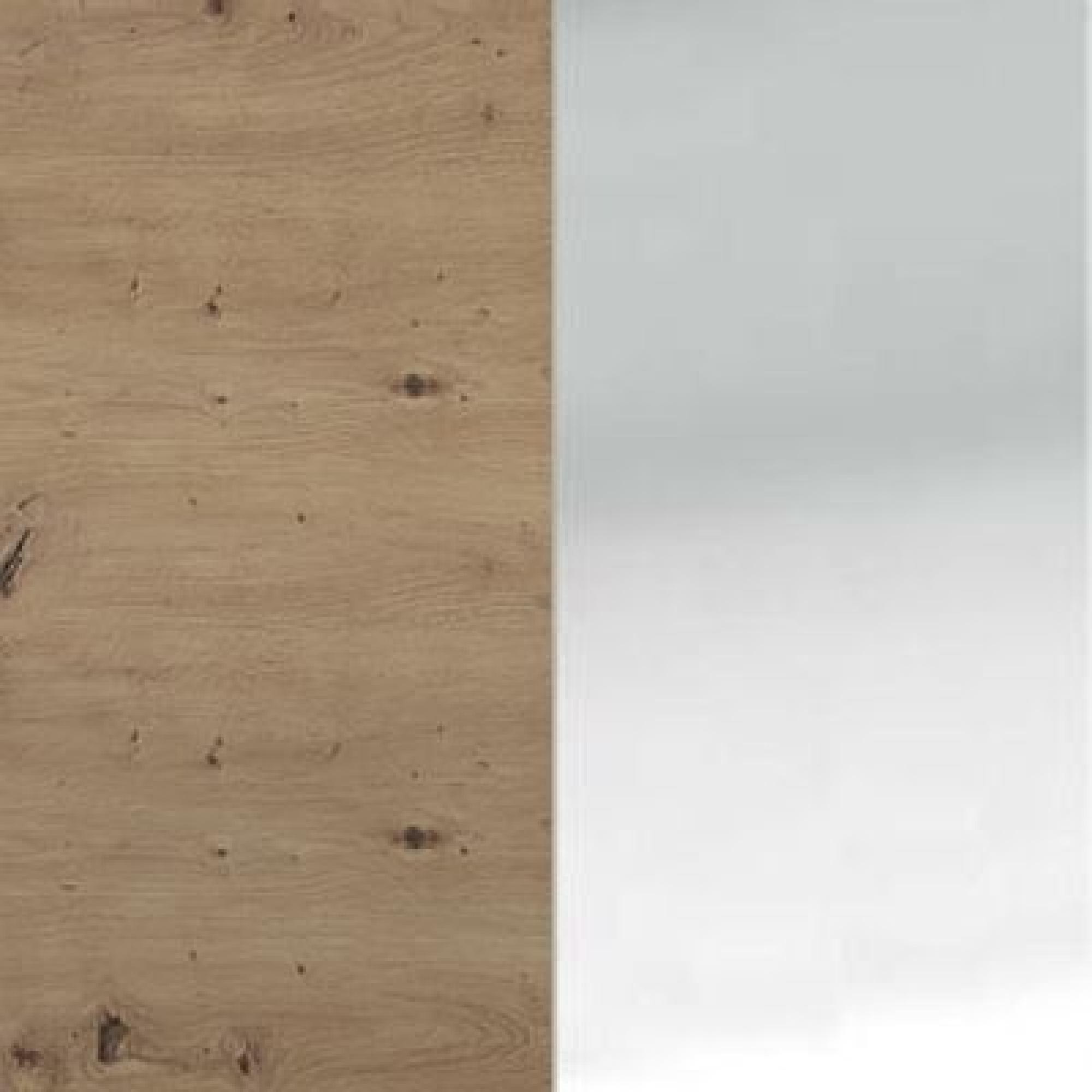 Bianco Oak Carcase and Front with Chrome Handle 051