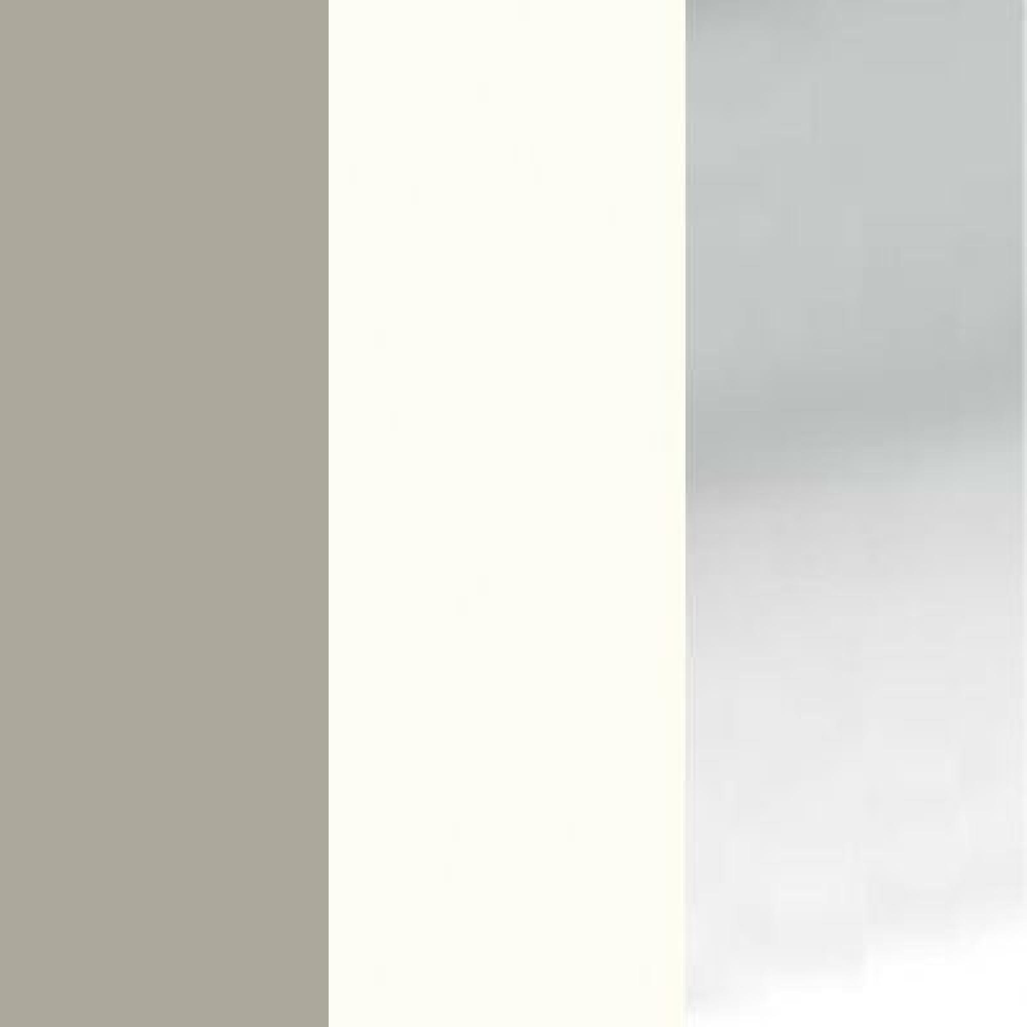 Pebble Grey Carcase with White Front and Chrome Handle 054