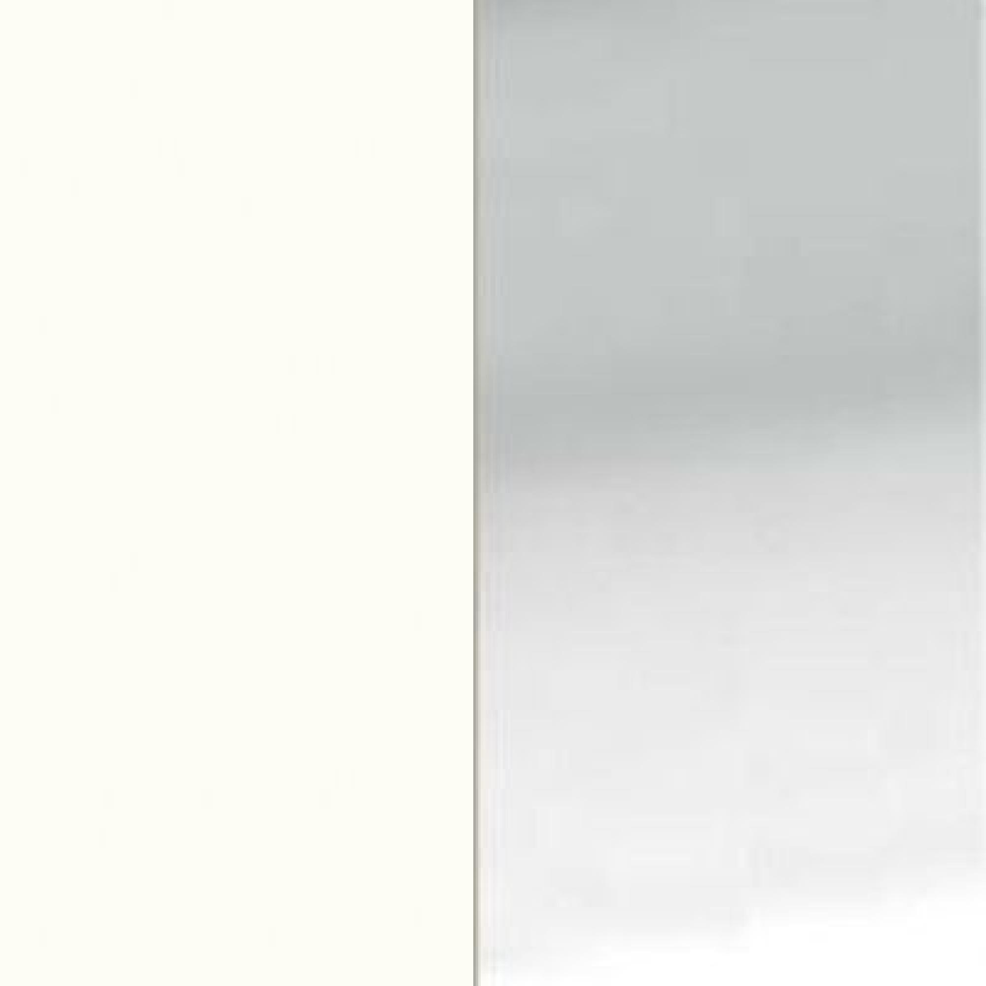 White Carcase and Front with Chrome Handle 056