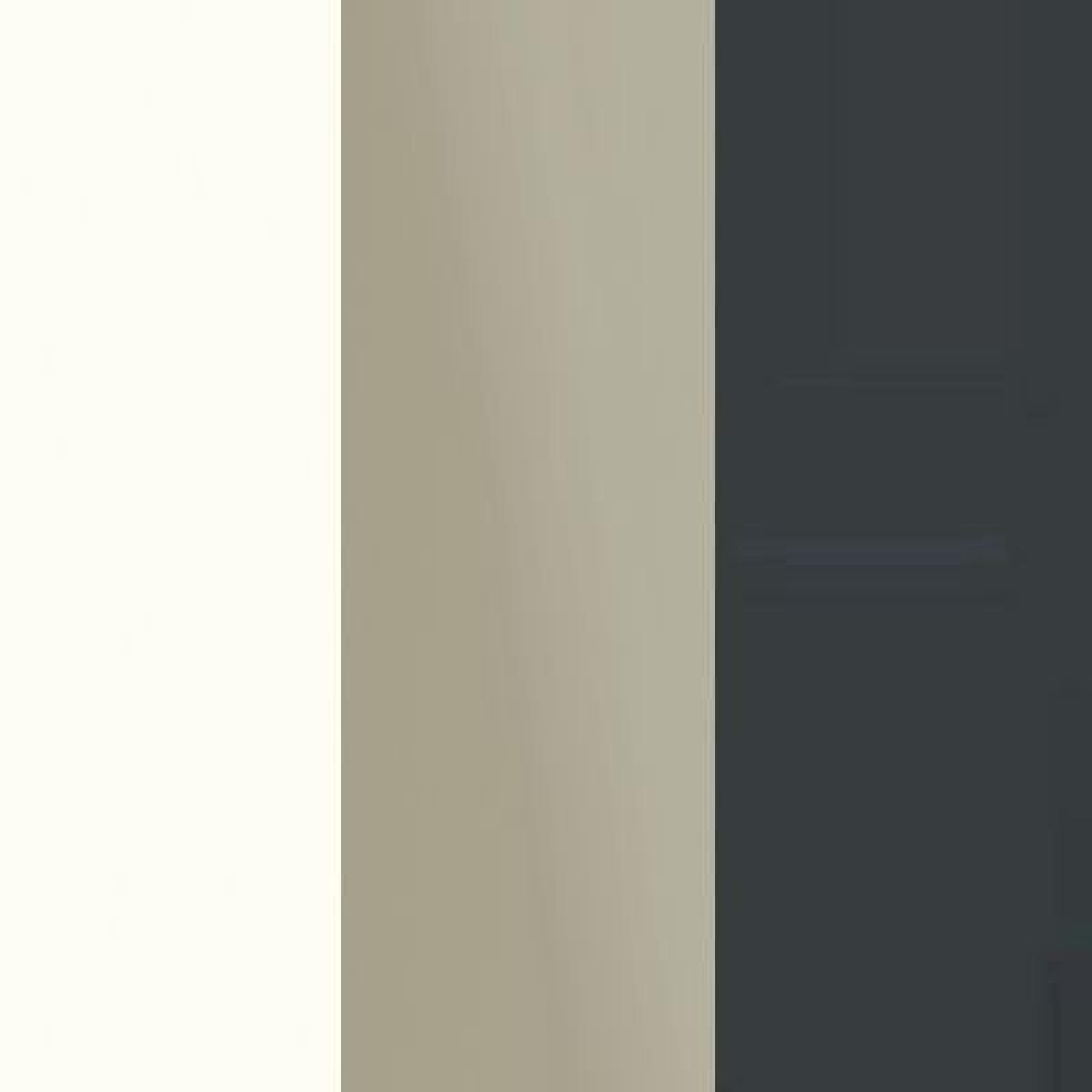 White Carcase with Pebble Grey Glass Front and Slate Handle 954