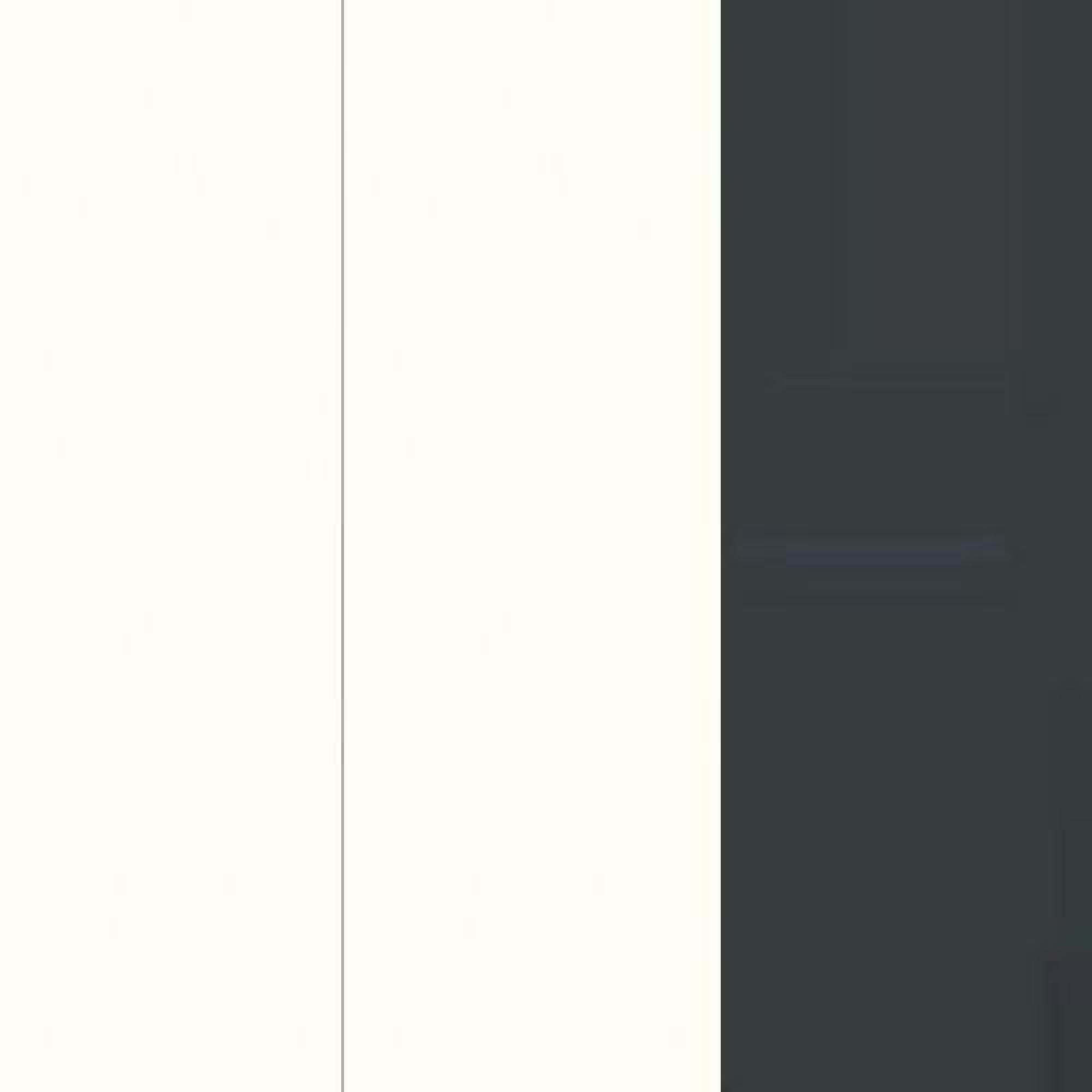 White Carcase with White Front and Slate Handle 954