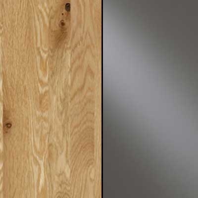 Semi Solid Oak Carcase with Havana Glass Front 601