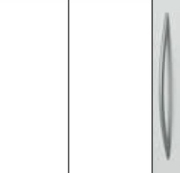 Alpine White Carcase and Front with Aluminium Color Handle A010P