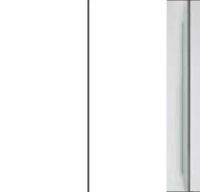 Alpine White Carcase and Front with Aluminium Color Handle A010H