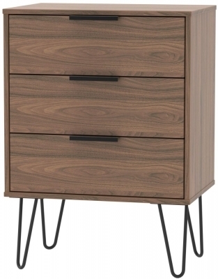 Carini Walnut with Hairpin Legs