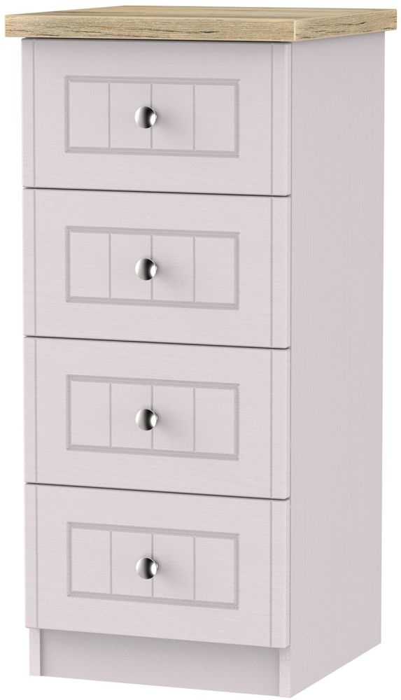 Vienna Kaschmir Ash 4 Drawer Tall Chest