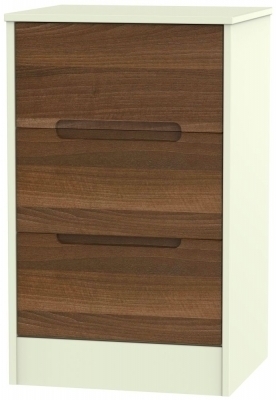 Noche Walnut Front and Cream Base Unit