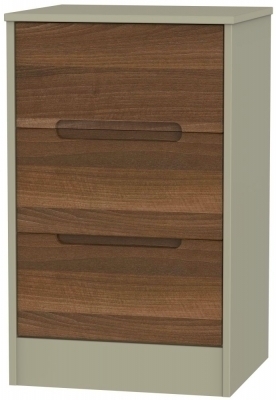 Noche Walnut Front and Mushroom Base Unit