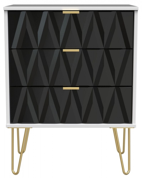 Black Front and White Base Unit