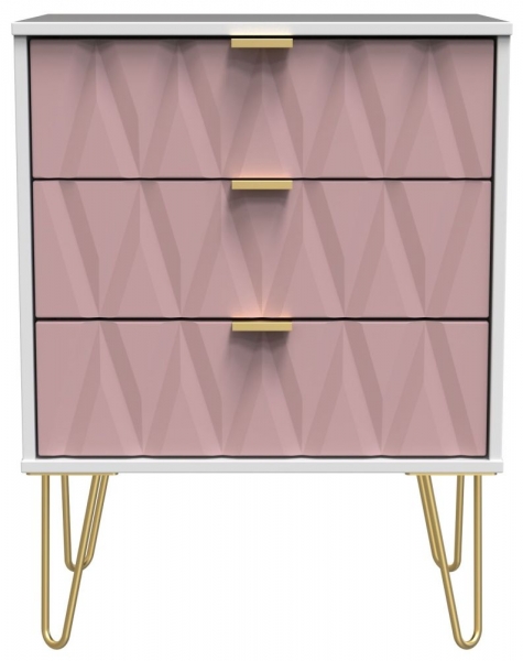 Kobe Pink Front and White Base Unit