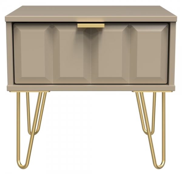 Mushroom with Gold Hair Pin Style Metal Legs