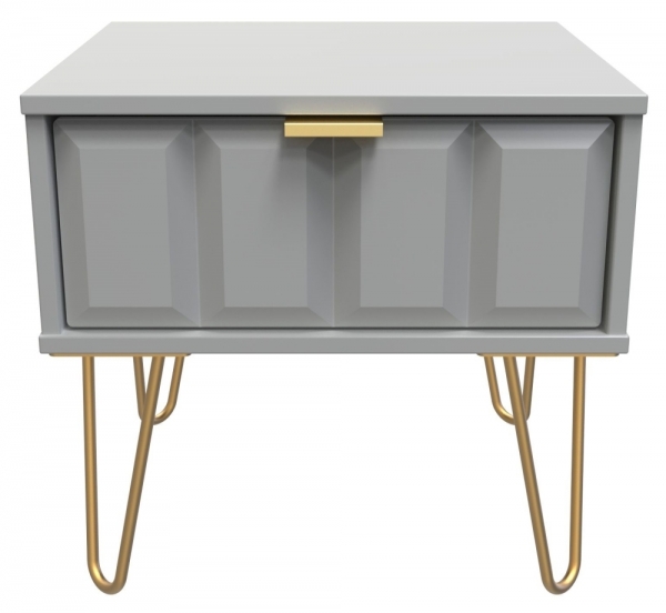 Shadow Matt with Gold Hair Pin Style Metal Legs