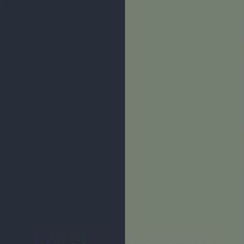 Indigo Front with Reed Green Base