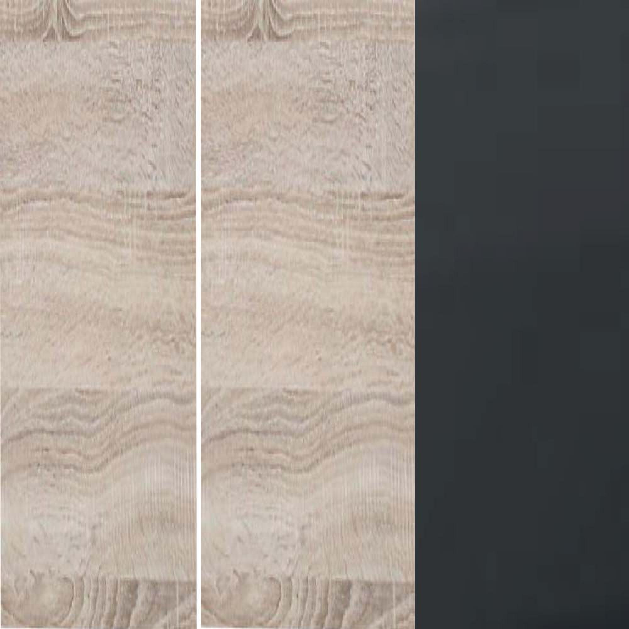 Rustic Oak Carcase and Front with Slate Handle A93