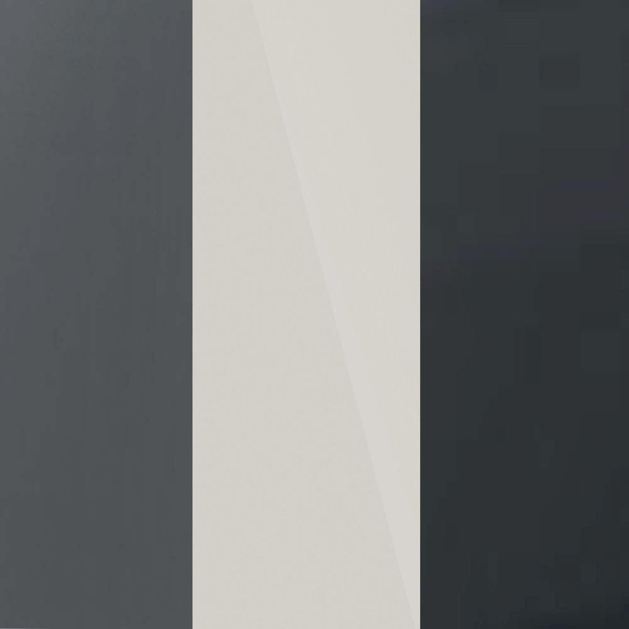 Havanna Carcase and Champagne Glass Front with Slate Handle A95