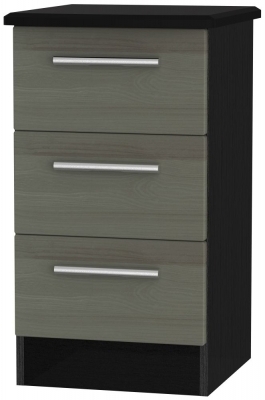 Rustic Slate Front and Black Base Unit