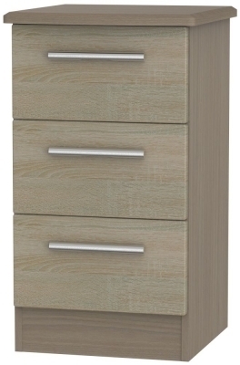 Darkolino Front and Toronto Walnut Base Unit