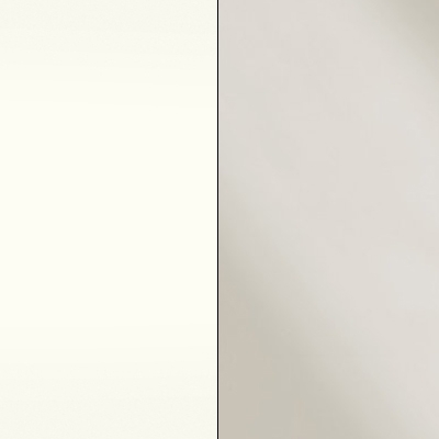 Alpine White Carcase with Magnolia Glass Front 593