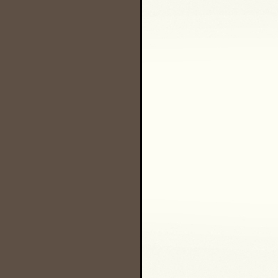 Havana Carcase with Alpine White Front 595