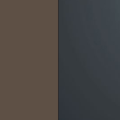 Havana Carcase with Dark Grey Glass Front 595