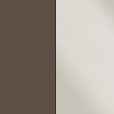 Havana Carcase and Magnolia Glass Top Drawer 595