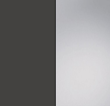 Graphite Carcase with Mirror Front A225B