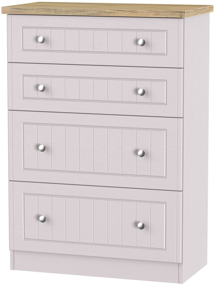 Vienna Cashmere 4 Drawer Deep Chest