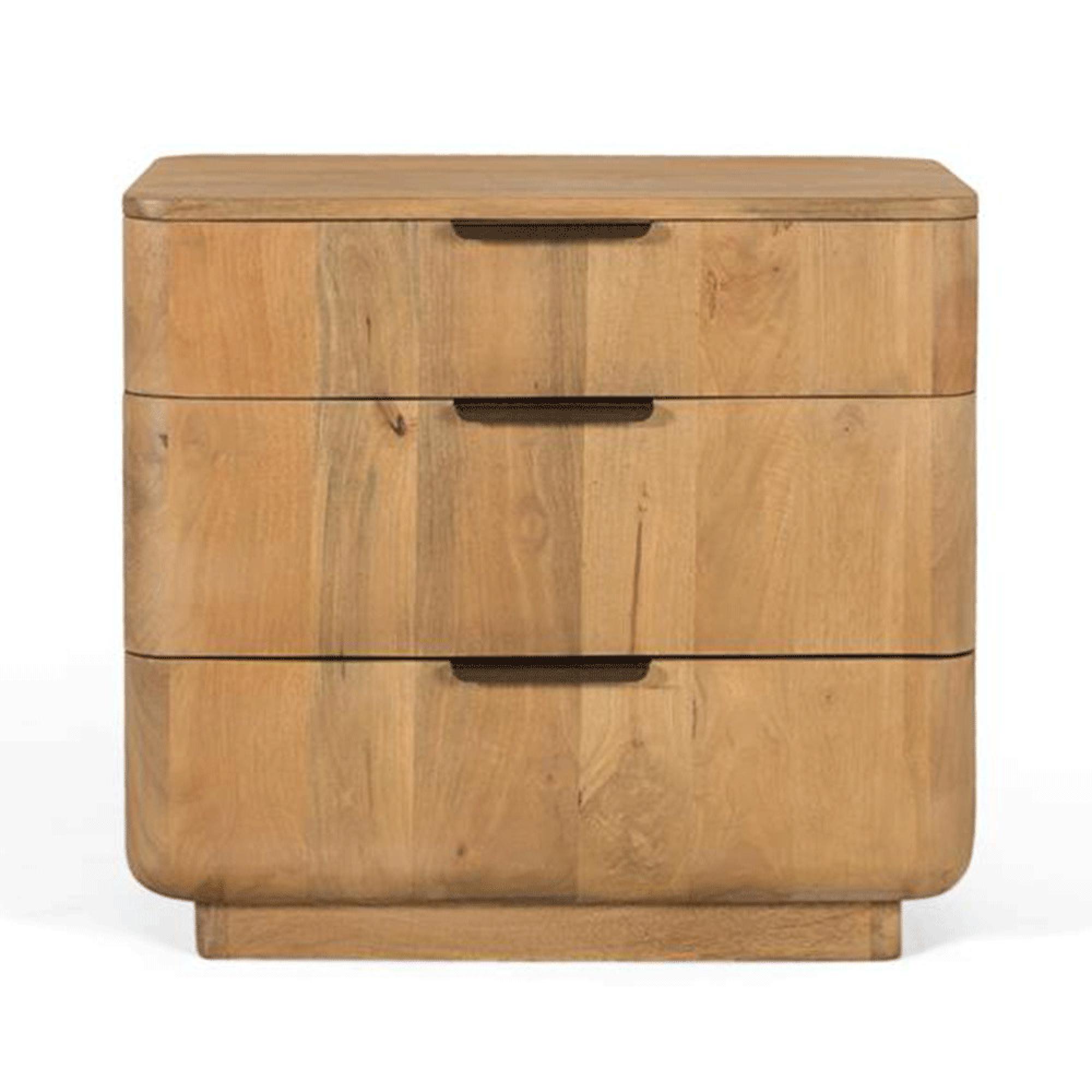 Wrenley Chest - 3 Drawer - Natural - Mango Wood